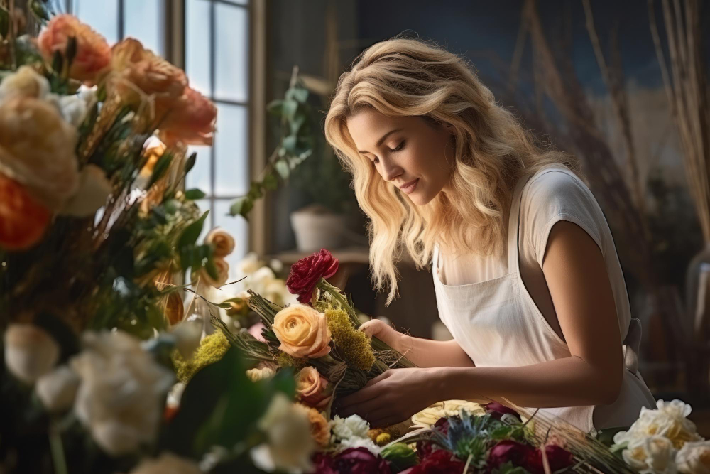 Cum influențează forma florilor dinamica unui buchet?