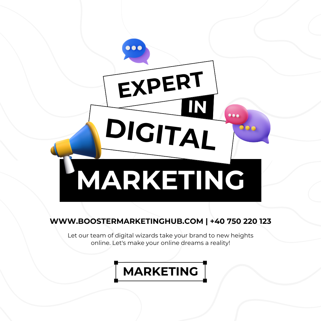 Booster Marketing Hub – agenția de marketing care transformă datele, strategia și creativitatea în creștere