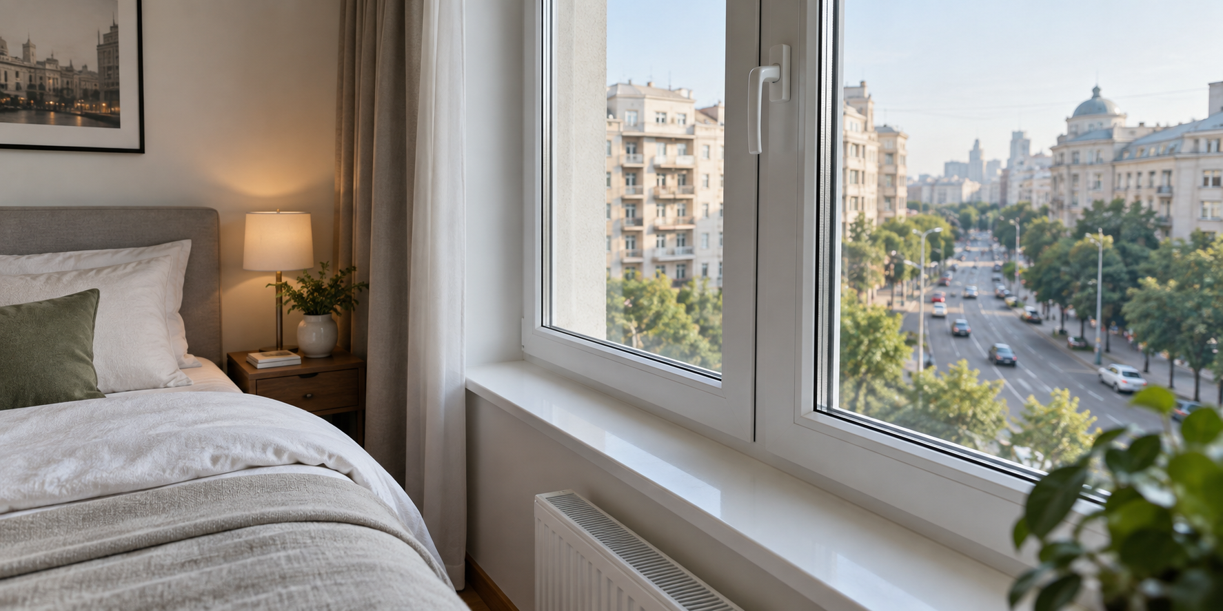 Apartamentul de lângă bulevard se alege și după ce auzi cu ferestrele închise
