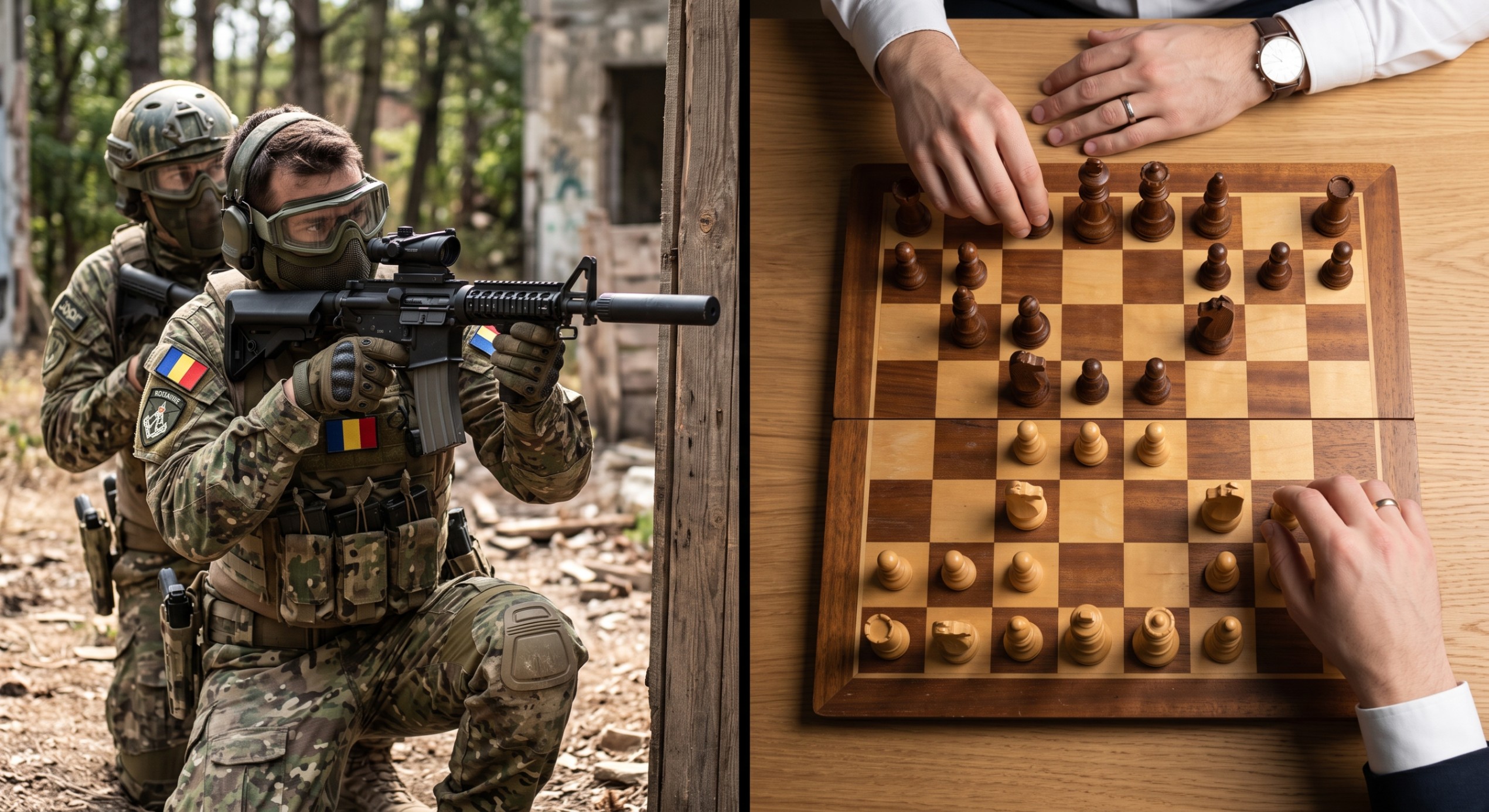 De ce airsoftul este asociat uneori mai mult cu șahul decât cu un joc de acțiune?